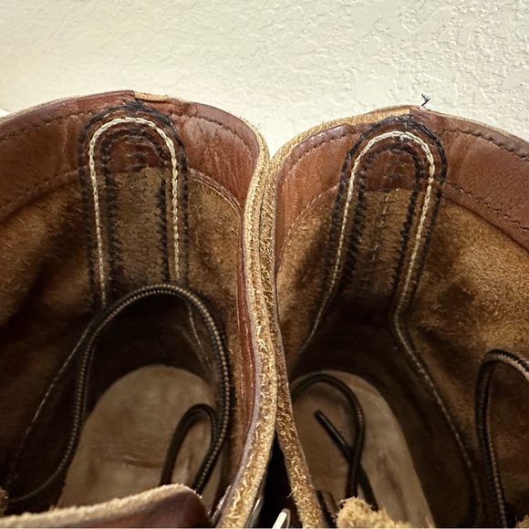 Red Wing Shoes Iron Ranger Size US 10.5 D Men's Leather Boot - Brown Copper 8085 - Picture 10 of 13